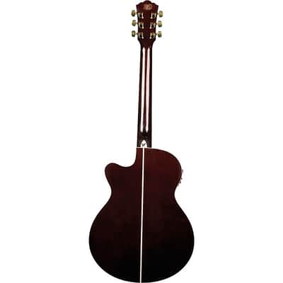 Washburn EA55G-A Festival Acoustic-Electric Guitar Koa Burst image 4