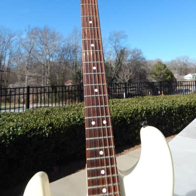 Charvel Model 3 Lefty 1988 - White Left Handed image 11
