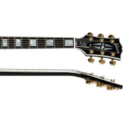 Gibson Custom Les Paul Custom with Ebony Fingerboard - Gloss Ebony Finish image 8