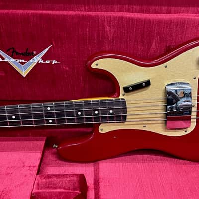 Fender Precision Bass, Journeyman Relic New Custom Shop 1959 - Aged Dakota Red image 12