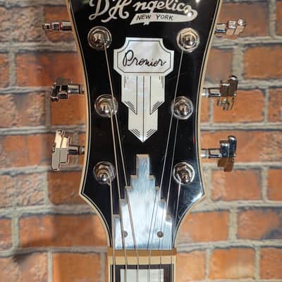 D'Angelico Premier SS Semi-Hollow Single Cutaway Stairstep Tailpiece, Ovangkol Fretboard Fiesta Red w/ Original Gig Bag image 3