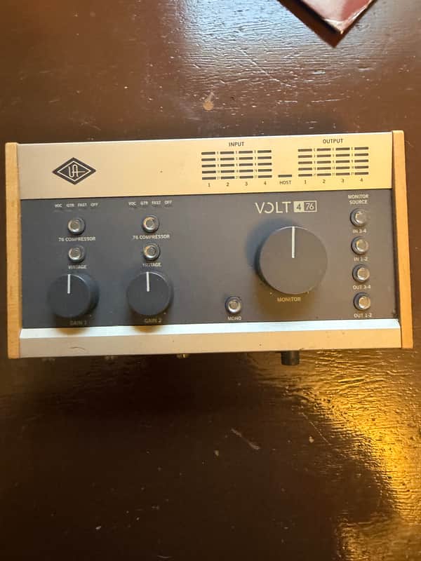 Universal Audio Volt 476 USB-C Audio Interface 2021 - Present - Tan / Gray