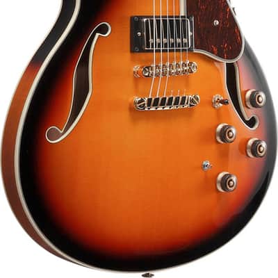Ibanez AS Artstar Semi-Hollow Electric Guitar - Brown Sunburst (AS113BS) image 3