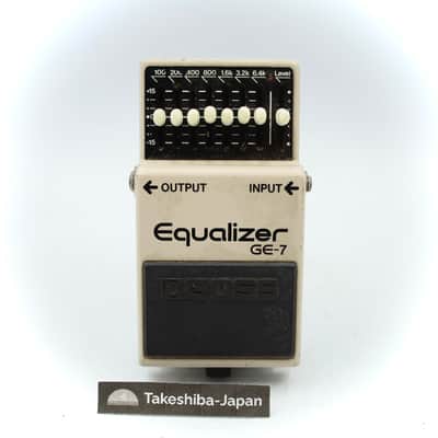 ギター Boss GE-7 made in japan Boss GE-7 Modified Noiseless Made in Taiwan & Modified In Japan