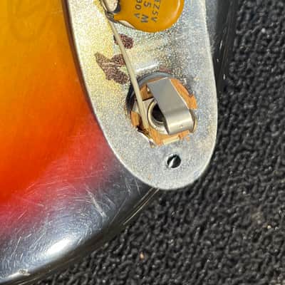Fender Mustang Sunburst 1977 image 14