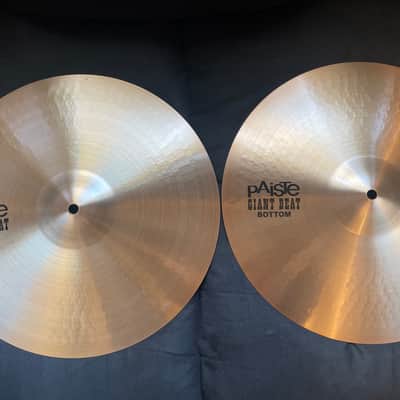 Paiste 15" Giant Beat Hi-Hat Cymbals (Pair) - Traditional image 1
