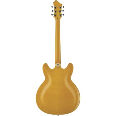 Hagstrom Super Viking Dandy Dandelion Flame - Semi Acoustic Guitar image 2