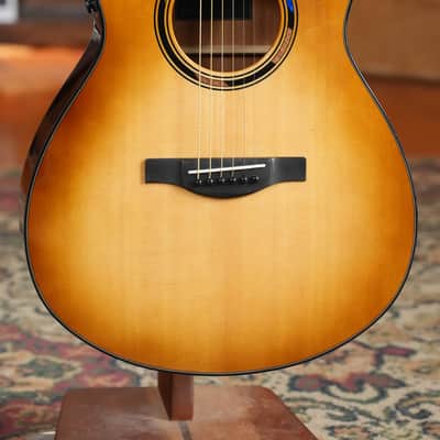 *New 2026 Model* Yamaha TAS3C-SBD Sitka/Mahogany Sandburst Concert Guitar w/the NEWEST TransAcoustic System #0165 image 8