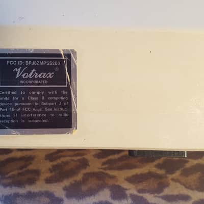 Vintage Votrax PSS 200 - Personal Speech System (Voice Synthesizer) image 7