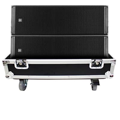 Prox ATA Road Case w/ Wheels fits 2 RCF HDL 20-A Line Array Speakers image 2
