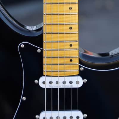 Kauer Guitars Custom David Gilmour Inspired Electroliner - Black image 4