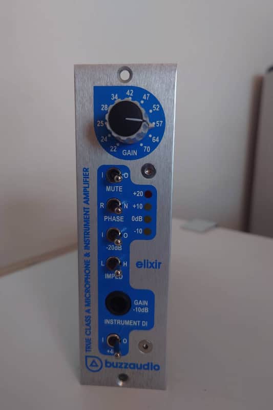 Buzz Audio Elixir 500 Series Mic Preamp Module image 1