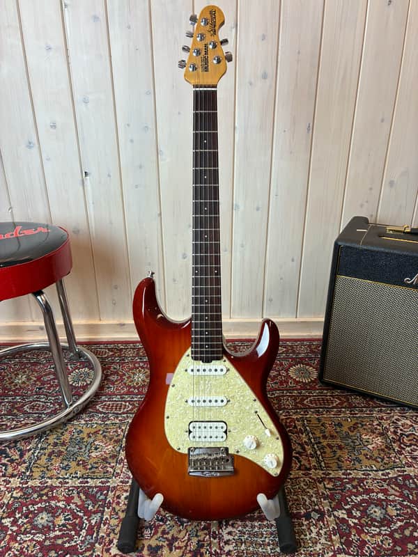 Ernie Ball Music Man Silhouette Special HSS 1993 - Honey Burst image 1