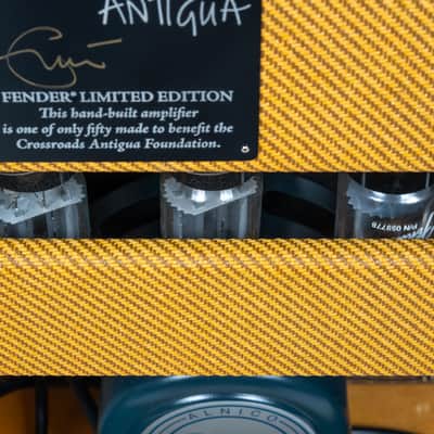 Crossroads Antigua Fender Twin Amp and Blackie Strat image 20