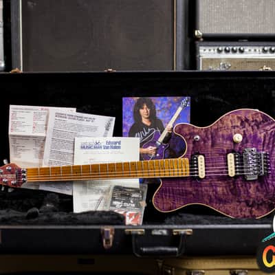 Ernie Ball Music Man EVH Eddie Van Halen Signature 1992 Translucent Purple -VIDEOSOON- image 1
