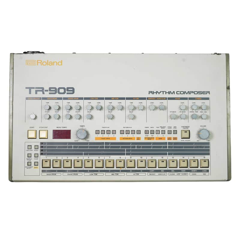 Roland TR-909 Rhythm Composer Electronic Drum Machine (Vintage) image 1