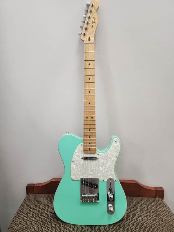 Used Fender Telecaster Electric Guitar with Warmoth Body