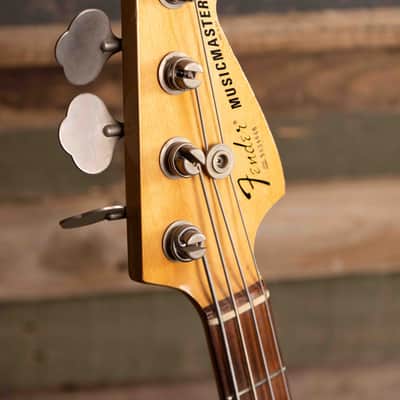 Fender Musicmaster Bass 1972 - 1979 - Olympic White image 6