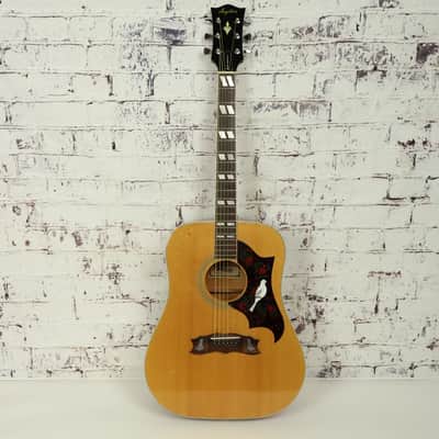 Vintage 1970s Angelica "Dove" Acoustic Guitar (Model 9470) - Made in Japan image 1