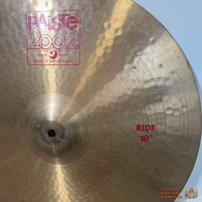 Paiste 2002 18” Ride Cymbal image 2