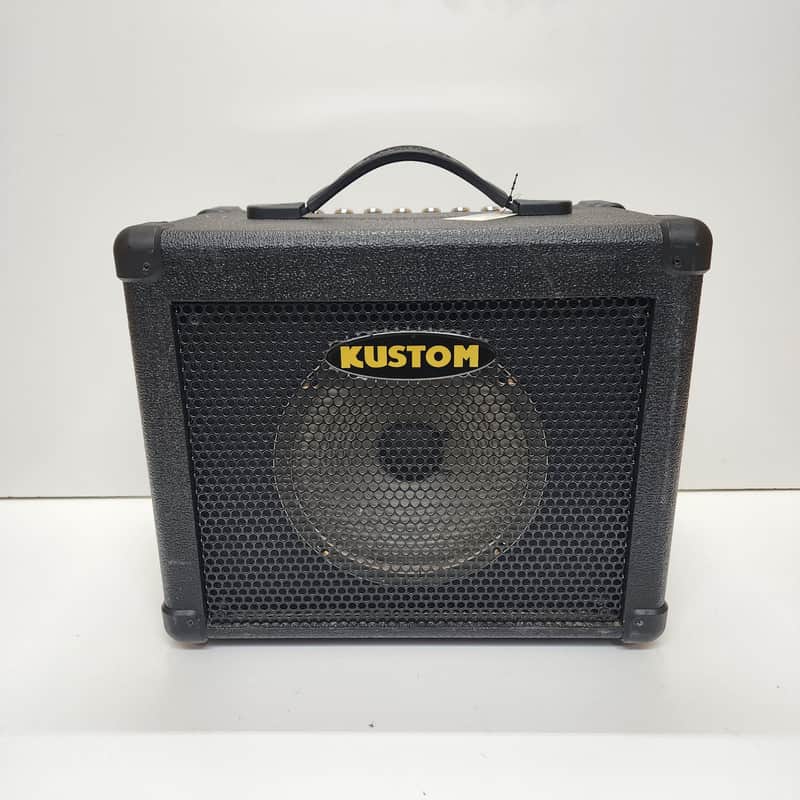 Kustom KBA-16 16-Watts Bass Amplifier 2000's - Black image 1