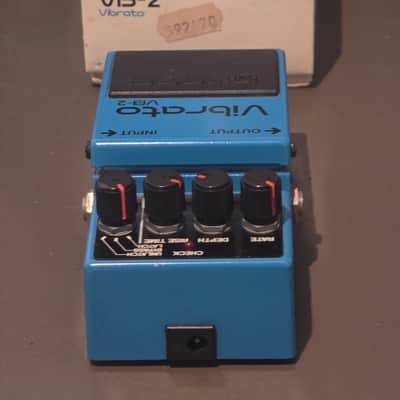 Boss VB-2 Vibrato (First Year) Sept 1982 MIJ Box Manual image 4