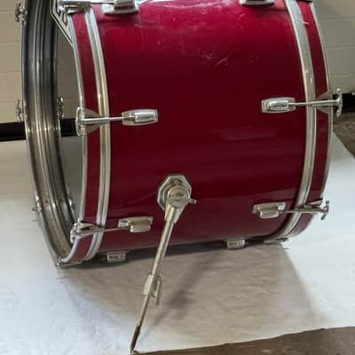 Ludwig Rockers 22 x 16" Bass Drum Vintage 80's Black and White Badge image 4