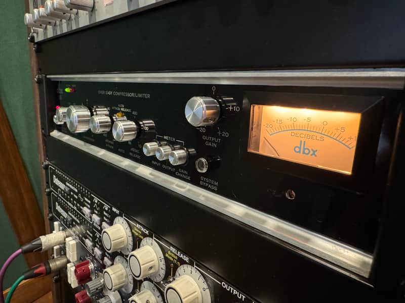 dbx 165 Over Easy Compressor / Limiter 1970s - Black image 1