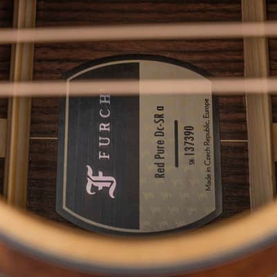 Furch Red Pure Dc-SRa SPA Dreadnought Acoustic-Electric Guitar, StagePro Anthem, 1 3/4" Nut, Solid Spruce Top image 2