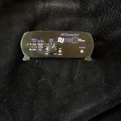 ART DJPre II Stereo Phono Preamp 2008 - Present - Black image 4