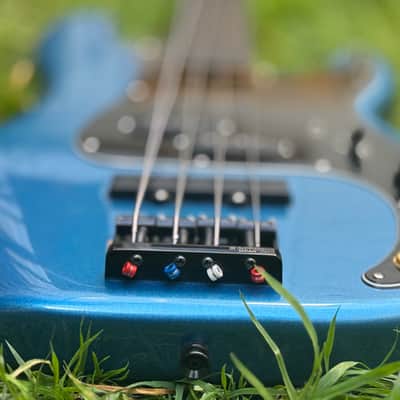 Fender Precision Bass Tony Franklin Fretless (Lake Placid Blue) image 1