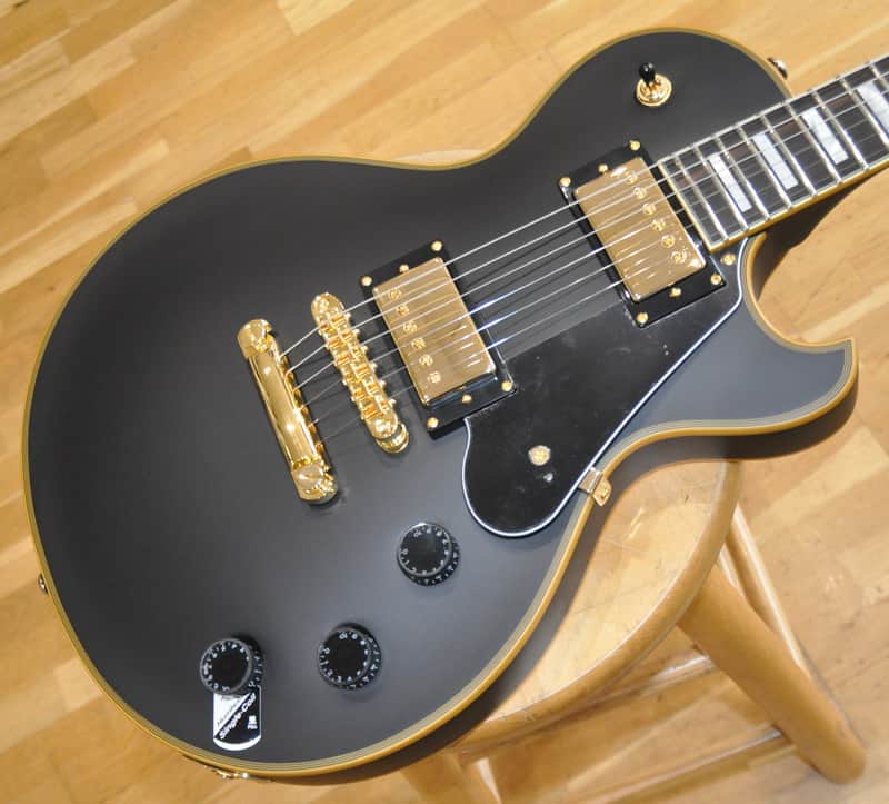 SCHECTER Solo II Custom ABSN Aged Black Satin / Made In Korea / Les Paul Type / W26020723 image 1