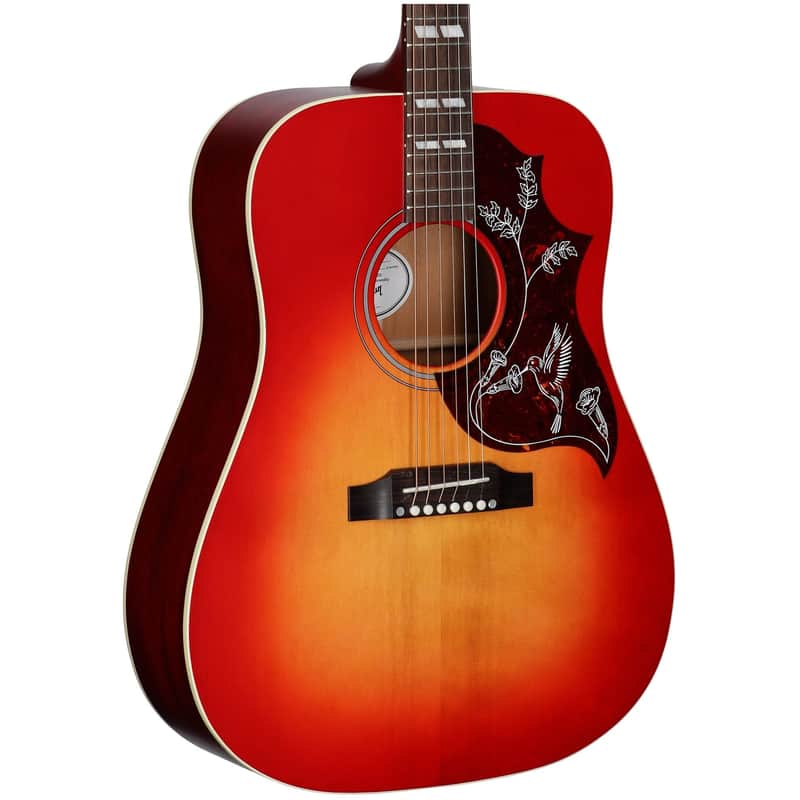 Gibson Hummingbird Special Acoustic-Electric Guitar (with Case), Vintage Cherry Sunburst image 1