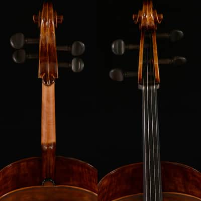 Great Value 4/4 Cello Montagnan Cello European Wood No.W-023 image 3