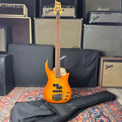 1980's Louis Johnson Trekker Bass USA by Dave Bunker Sunrise Burst image 6
