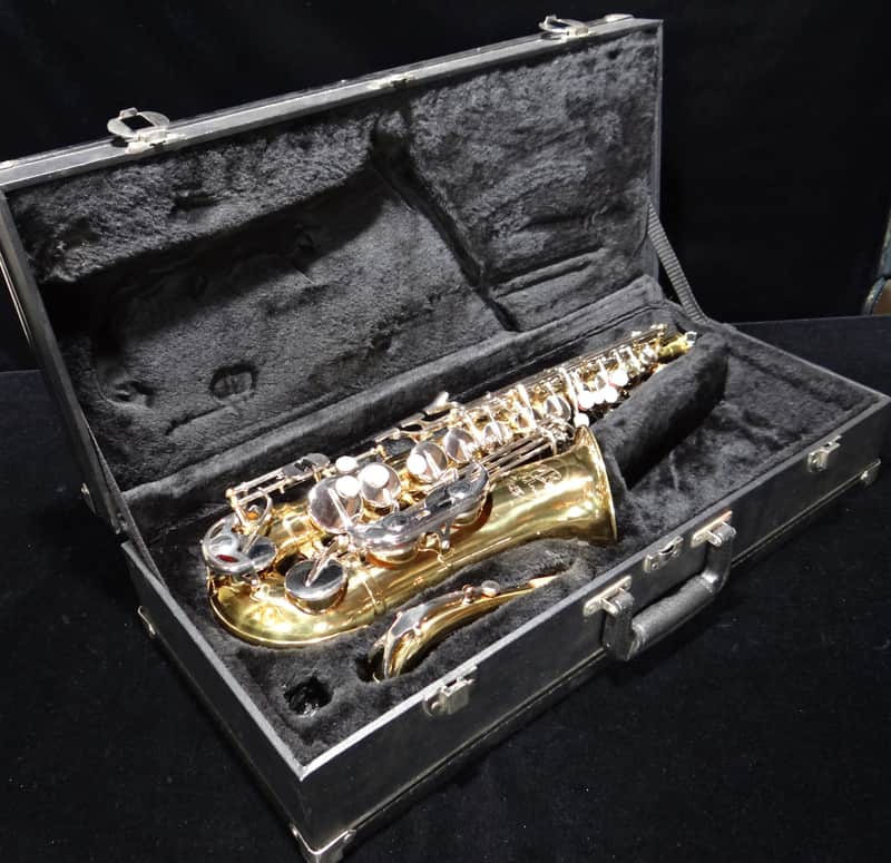 King Empire USA Alto Sax Empire 1990,s - Laquer Brass image 1