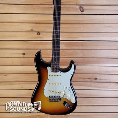 2023 Fender American Vintage II 1961 Stratocaster with Fender G&G-style Tweed Hard Case - 3-Color Sunburst, 8lbs 2oz image 2