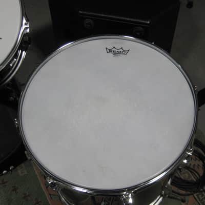 Ludwig Vistalite Solid black big beat 1976 - Noir opaque image 9