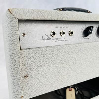 Alamo Capri Tube 1x6" Combo Amplifier 1960 - Grey image 9