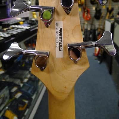 Fernandes Tremor 4X Bass Guitar FREE SHIPPING 4 string Clean image 6
