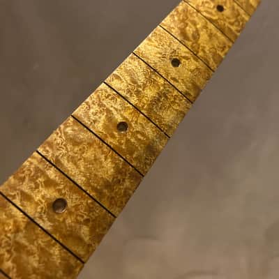 Mastergrade Birdseye Maple Tele Neck 1 Fits Fender & Warmoth image 3