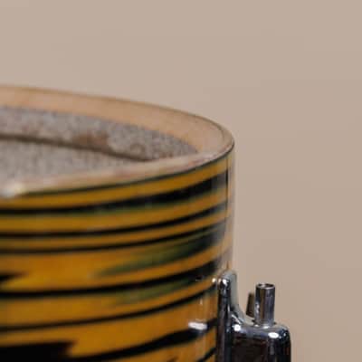 1970s Ludwig Standard 16x16 Lemon Strata Floor Tom image 17