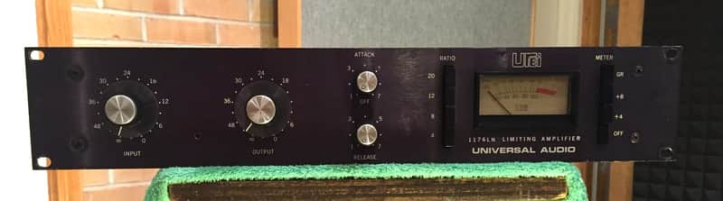 Urei Universal Audio 1176LN Rev. D Limiting Amplifier 1970s - Black Panel image 1