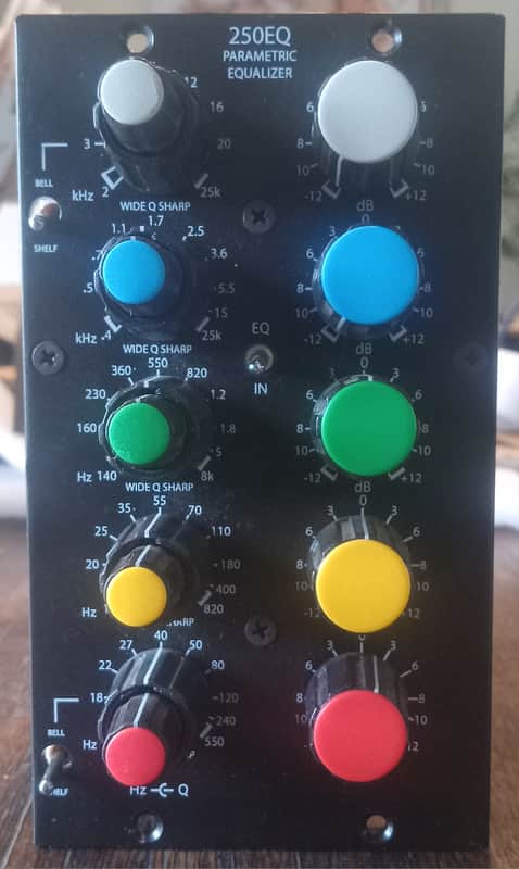 Don Classic  250EQ fully parametric equalizer-2000s - Black image 1