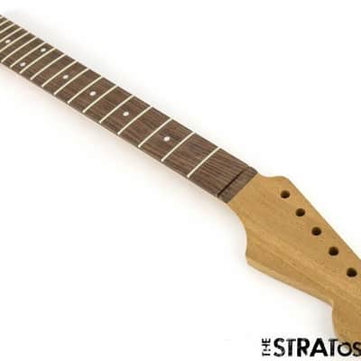 NEW Fender Lic WD Stratocaster Strat Replacement NECK MAHOGANY ROSEWOOD Chunky21 image 1