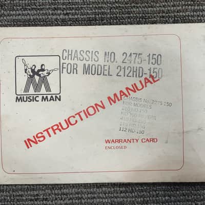 Used Music Man 212HD One-Fifty Combo image 6