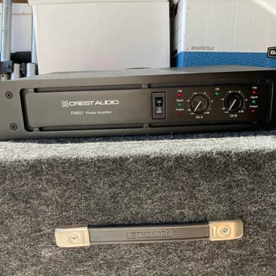 Crest Audio FA-601 Power Amplifier 1990s - Very Black image 3