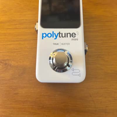 TC Electronic Polytune 3 Mini Polyphonic Tuning Pedal 2019 - Present - White image 1