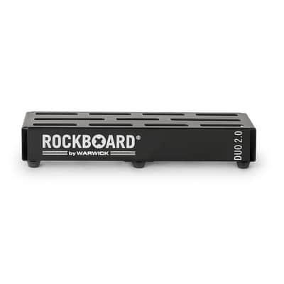 Rockboard Duo 2.0 Small (3-5 pedals) Pedalboard with Gigbag (12 5/8" x 5 1/2") image 5