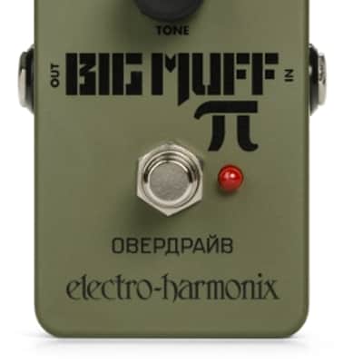"NEW" EHX Green Russian Big Muff Pi Fuzz Pedal by Electro-Harmonix, In Stock & Ships Fast ! image 1